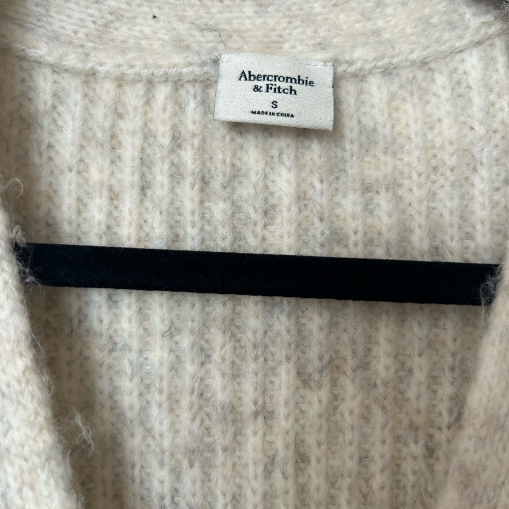 Abercrombie Knit Cardigan - Beige/Grey - Picture 2 of 3